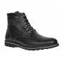 Ghete barbati sport casual din piele naturala cu siret si fermoar (imblanite) Corsa - GKR95N